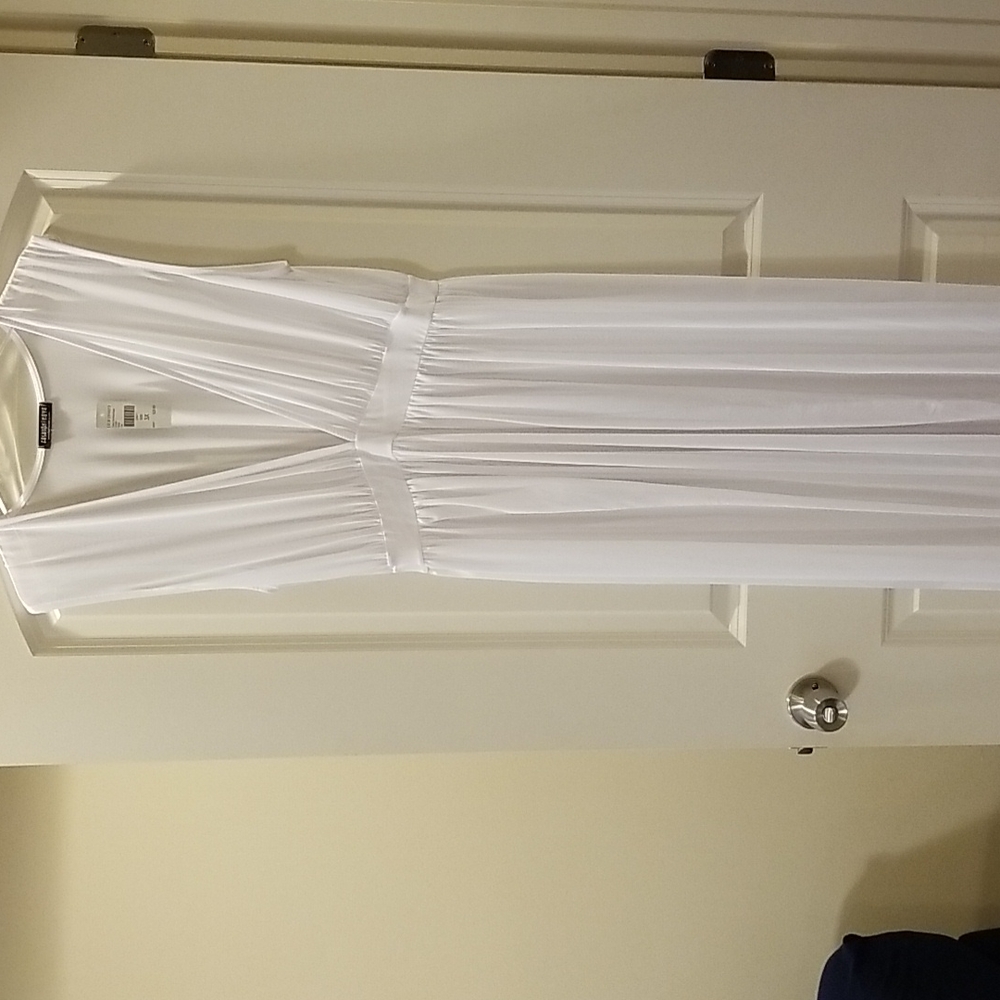 Sheer White Cover Up